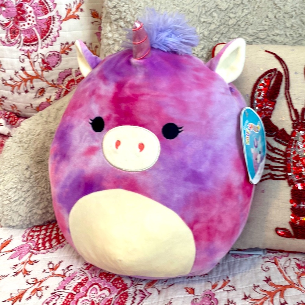 Aurora the unicorn squishmallow 12”